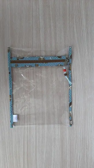 Envelope Organizador de Plástico Cristal