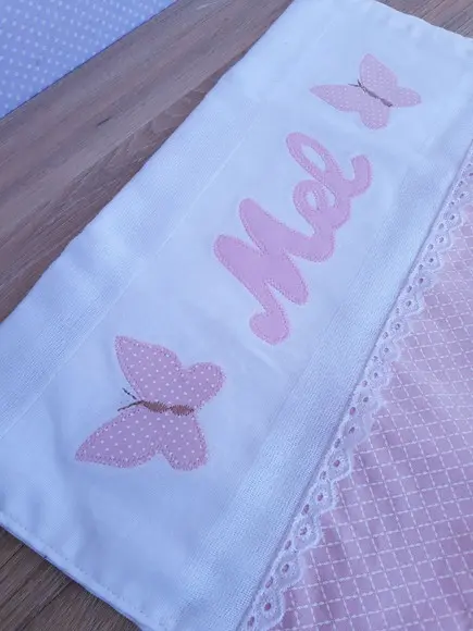 Fralda de boca personalizada