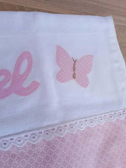 Fralda de boca personalizada