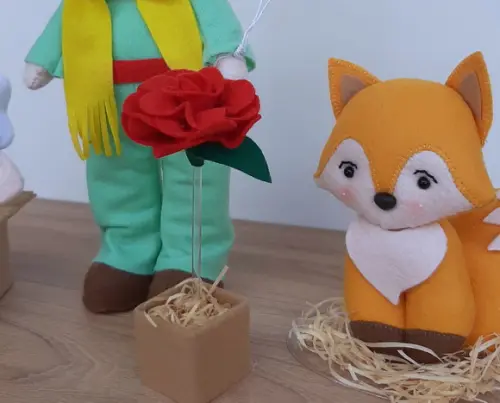 Kit Pequeno Príncipe em Feltro