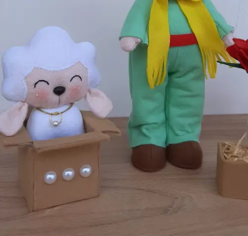 Kit Pequeno Príncipe em Feltro