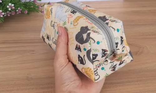 Necessaire Box Trapézio P