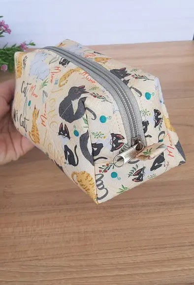 Necessaire Box Trapézio P