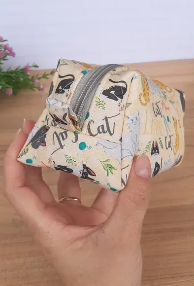 Necessaire Box Trapézio P