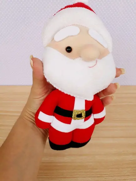 Papai Noel de feltro