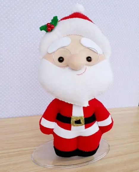 Papai Noel de feltro