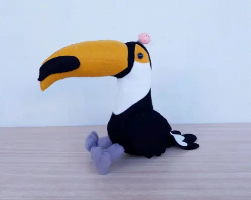 Tucano de feltro