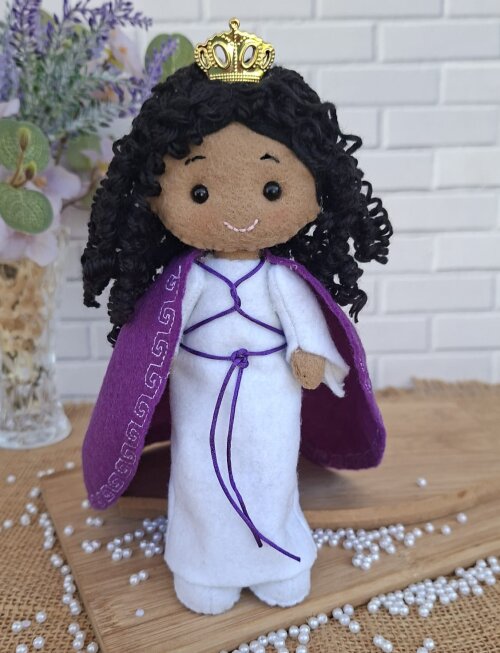 Bonequinha Honorável Rainha Filhas de Jó