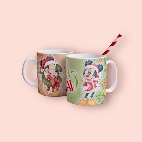 Caneca Personalizada de Porcelana de Natal