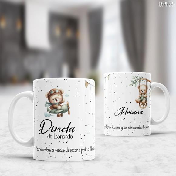 Caneca Personalizada de Porcelana Madrinhas