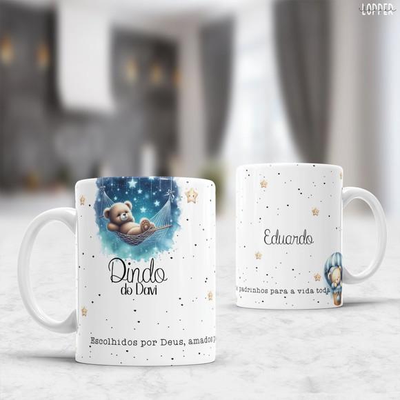 Caneca Personalizada de Porcelana Padrinho