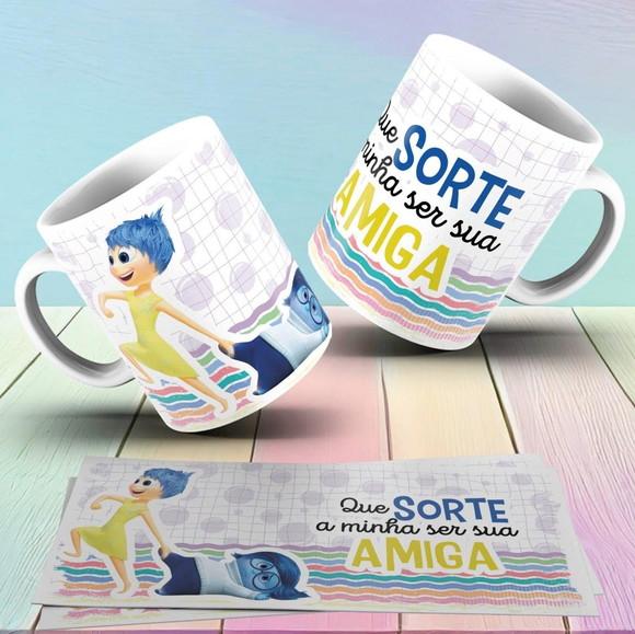Caneca Personalizada de Porcelana Divertidamente