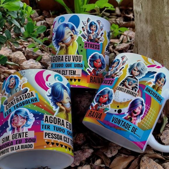 Caneca Personalizada de Porcelana Divertidamente