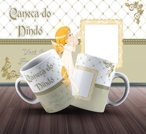Caneca Personalizada de Porcelana Padrinho