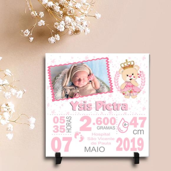 Azulejo Personalizado Maternidade
