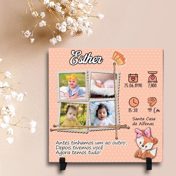 Azulejo Personalizado Maternidade