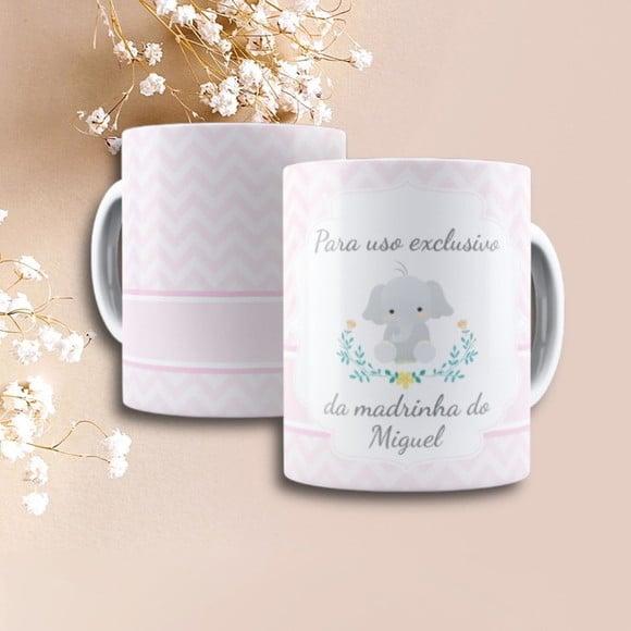 Caneca Personalizada de Porcelana Madrinhas