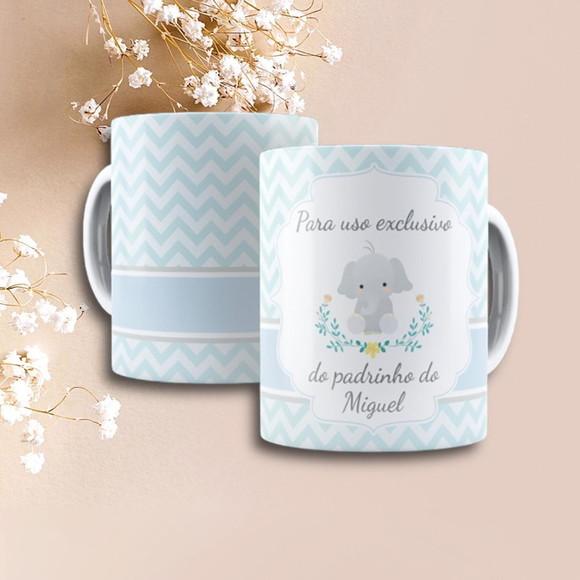 Caneca Personalizada de Porcelana Padrinho