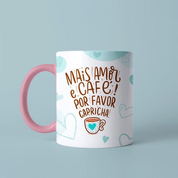 Caneca Personalizada de Porcelana Café