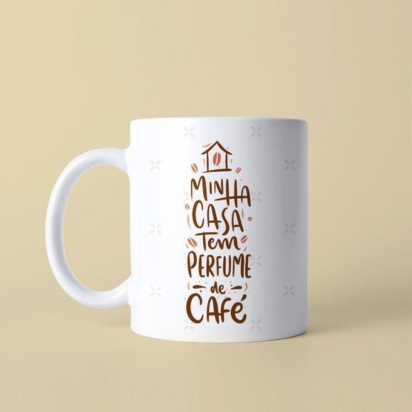 Caneca Personalizada de Porcelana Café