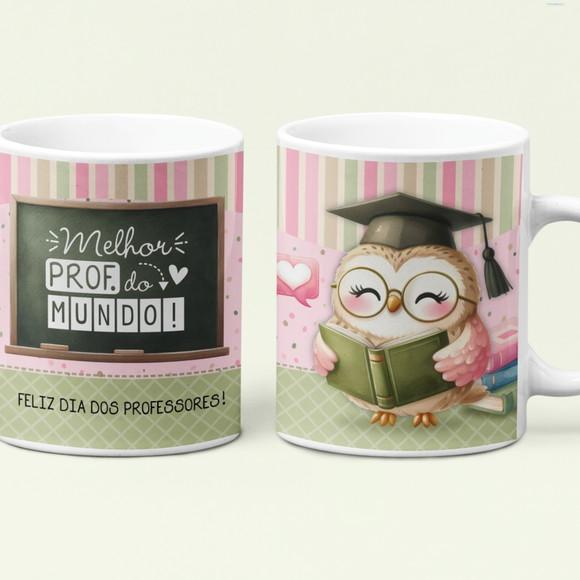 Caneca Personalizada de Porcelana Dia dos Professores