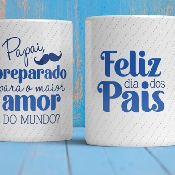 Caneca Personalizada de Porcelana Dia dos Pais