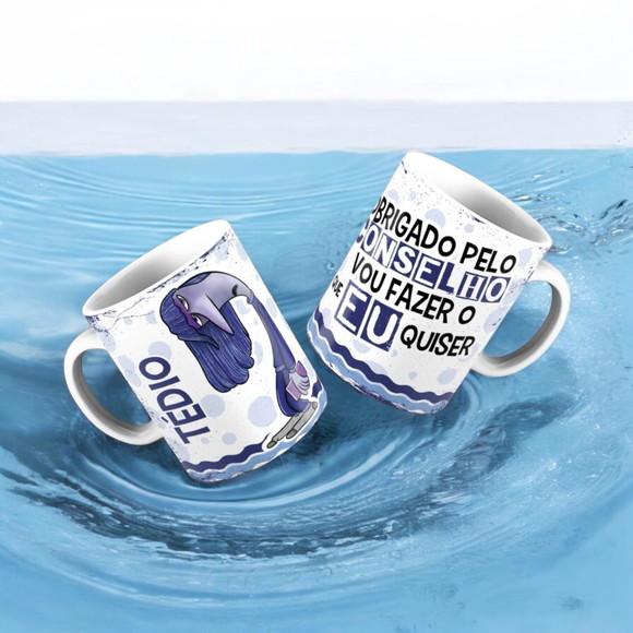Caneca Personalizada de Porcelana Divertidamente