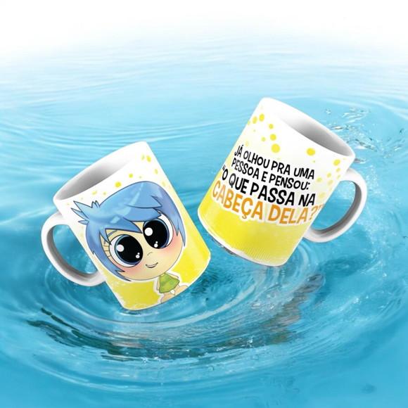 Caneca Personalizada de Porcelana Divertidamente