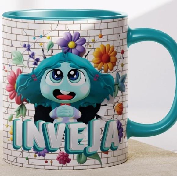 Caneca Personalizada de Porcelana  Divertidamente