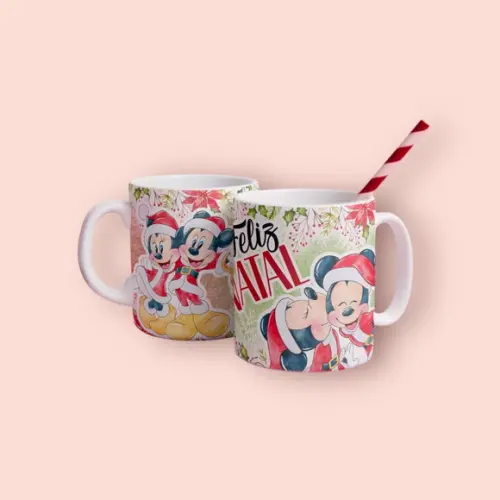 Caneca Personalizada de Porcelana de Natal
