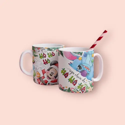 Caneca Personalizada de Porcelana de Natal