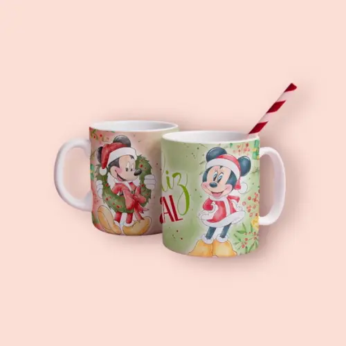 Caneca Personalizada de Porcelana de Natal