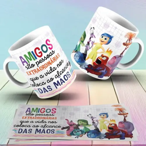 Caneca Personalizada de Porcelana Divertidamente