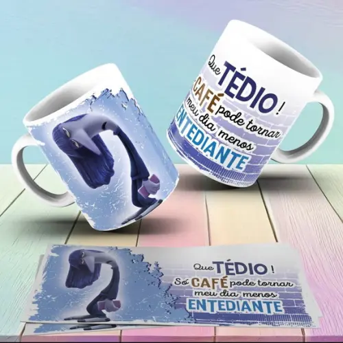 Caneca Personalizada de Porcelana Divertidamente