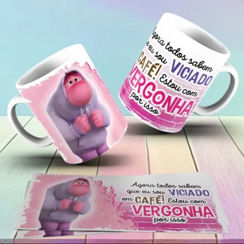 Caneca Personalizada de Porcelana Divertidamente