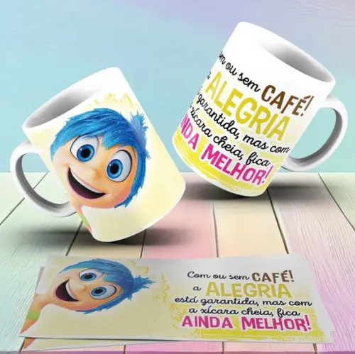 Caneca Personalizada de Porcelana Divertidamente
