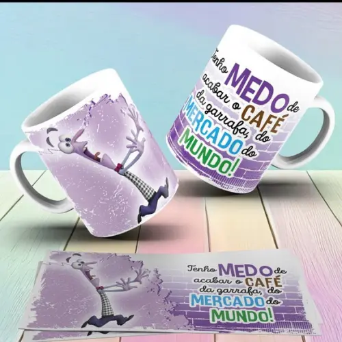 Caneca Personalizada de Porcelana Divertidamente