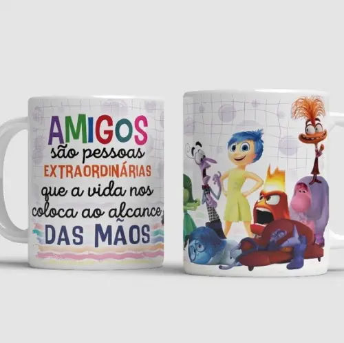 Caneca Personalizada de Porcelana Divertidamente