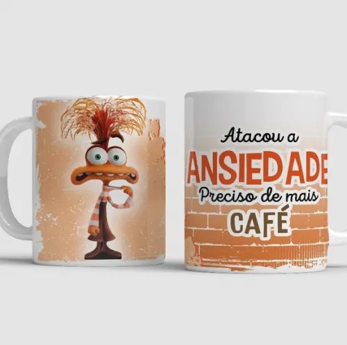 Caneca Personalizada de Porcelana Divertidamente