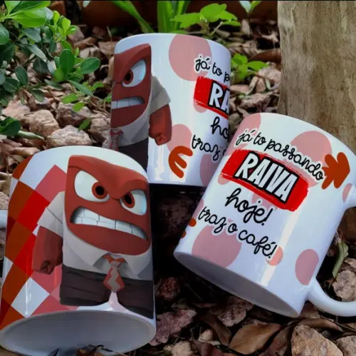 Caneca Personalizada de Porcelana Divertidamente