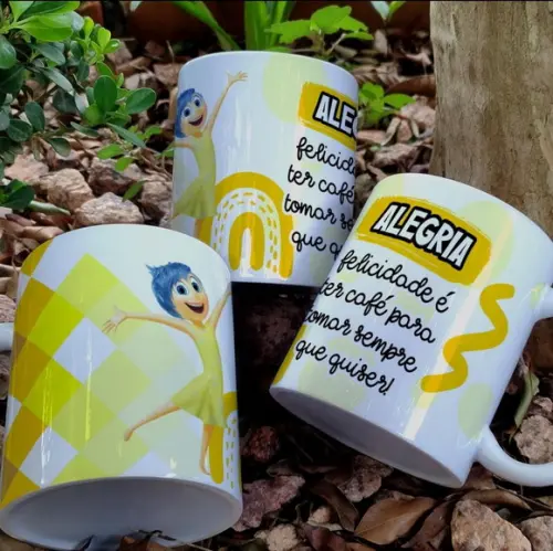 Caneca Personalizada de Porcelana Divertidamente