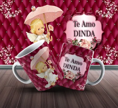 Caneca Personalizada de Porcelana Madrinhas