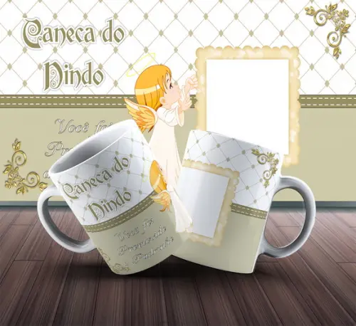 Caneca Personalizada de Porcelana Padrinho