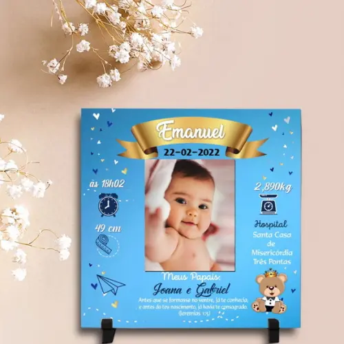 Azulejo Personalizado Maternidade