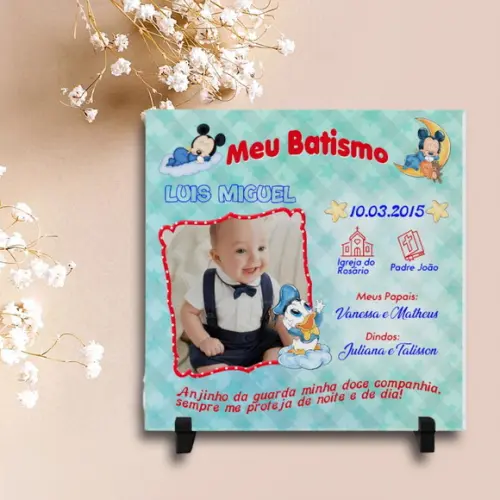 Azulejo Personalizado Maternidade