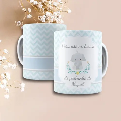 Caneca Personalizada de Porcelana Padrinho