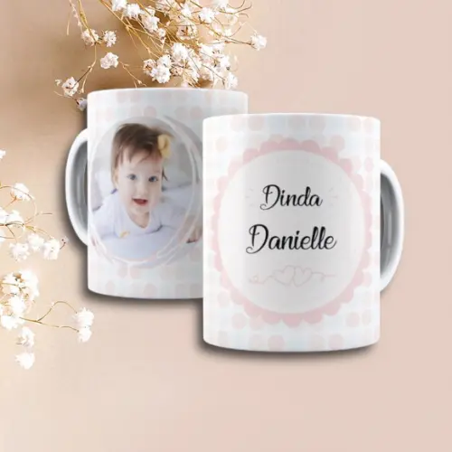 Caneca Personalizada de Porcelana Nascimento