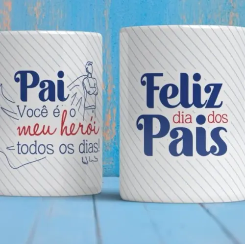 Caneca Personalizada de Porcelana Dia dos Pais