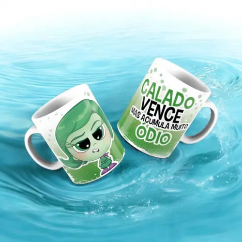 Caneca Personalizada de Porcelana Divertidamente