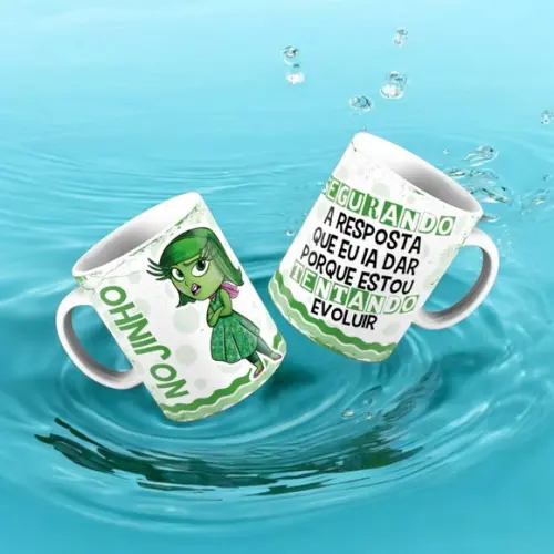 Caneca Personalizada de Porcelana Divertidamente